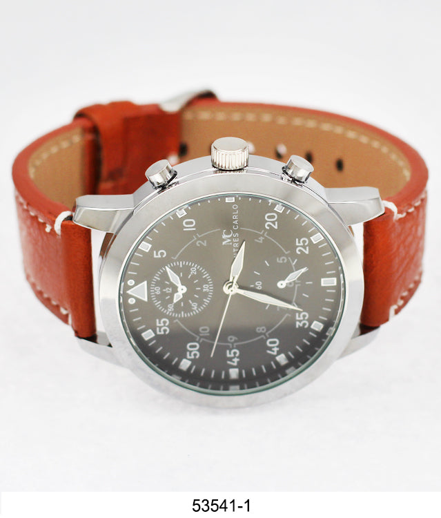 5354 - Faux Leather Band Watch