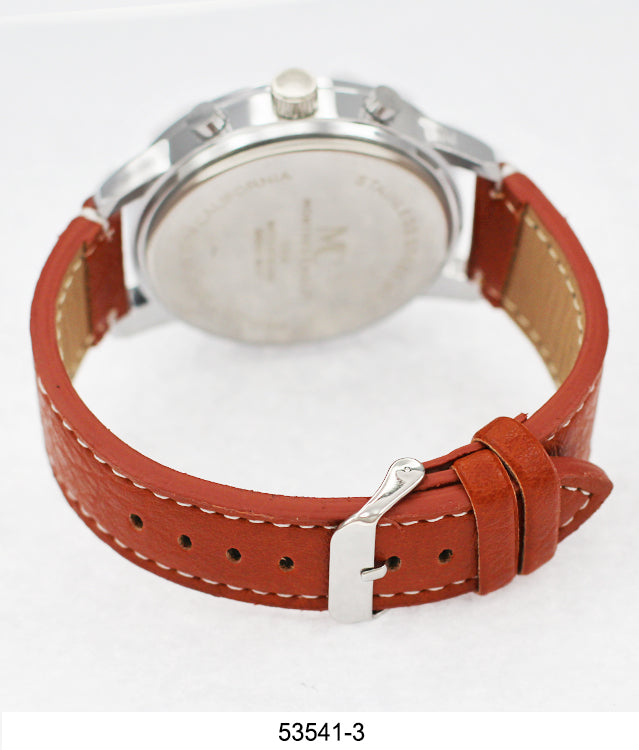 5354 - Faux Leather Band Watch
