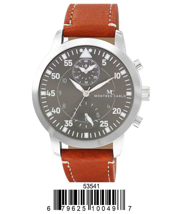 5354 - Faux Leather Band Watch
