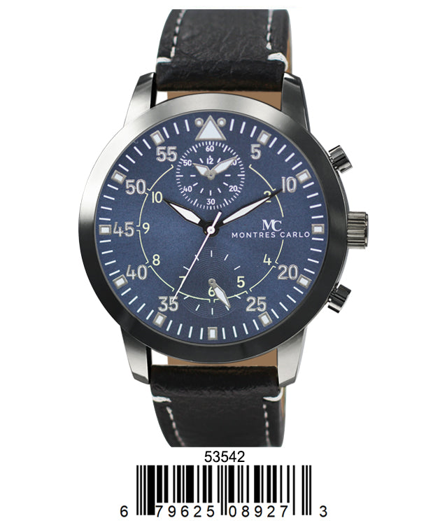 5354 - Faux Leather Band Watch