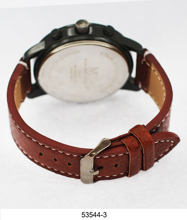 5354 - Faux Leather Band Watch