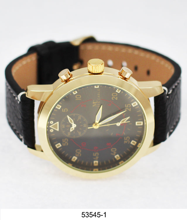 5354 - Faux Leather Band Watch