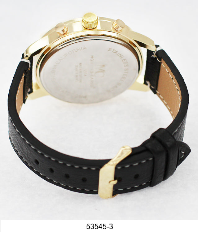 5354 - Faux Leather Band Watch