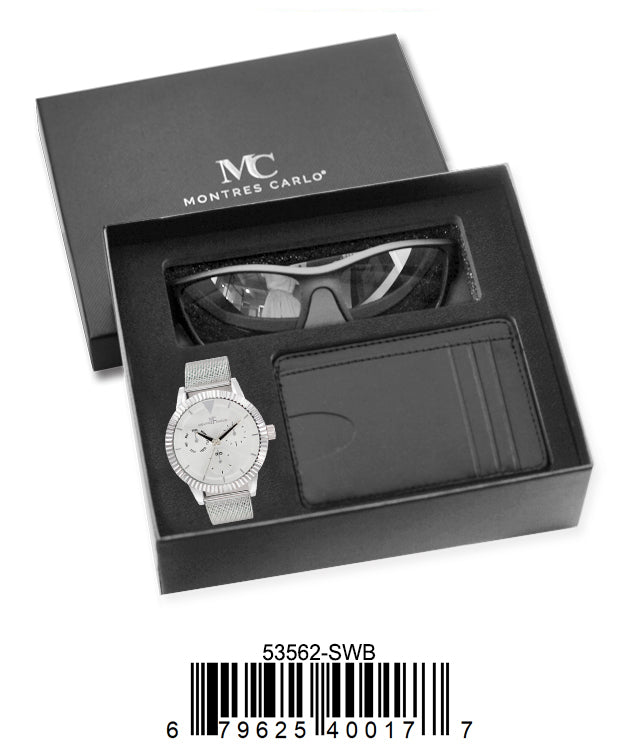 G-2028-Sunglass, Money Clip and Watch Sets, 24Pcs Master Carton