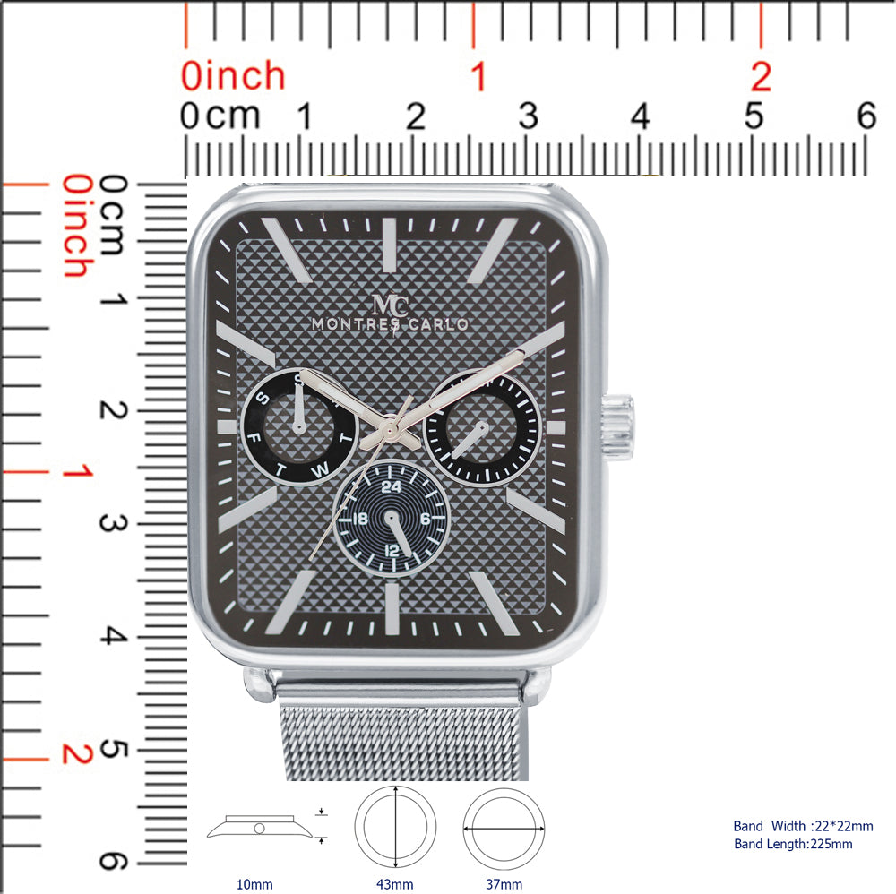 5183 - Reloj con correa de malla