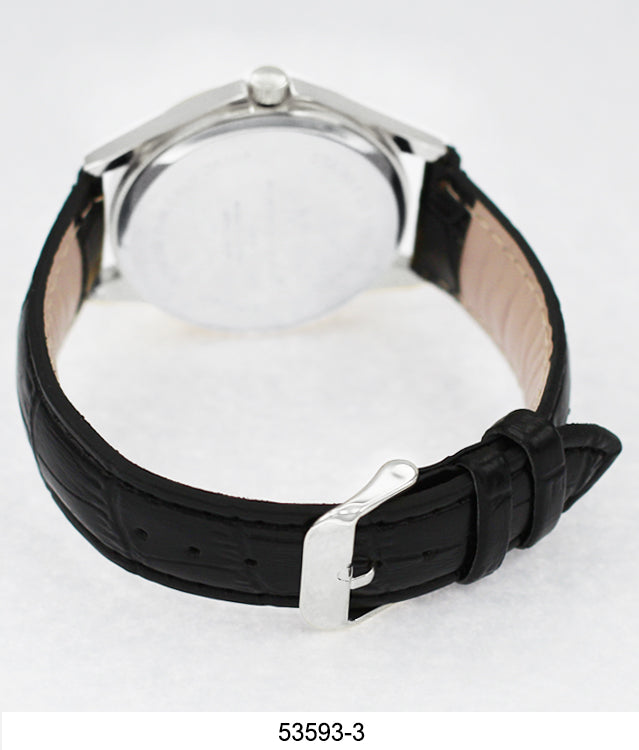 5359 - Faux Leather Band Watch