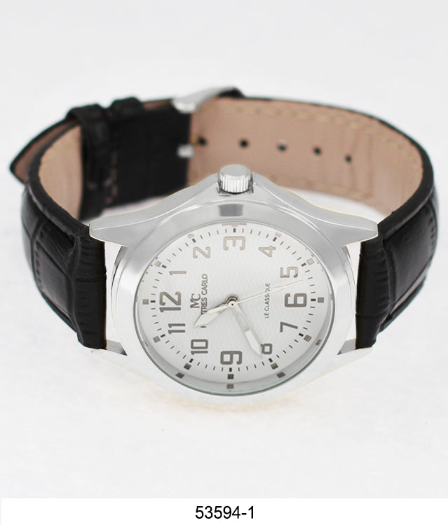 5359 - Faux Leather Band Watch
