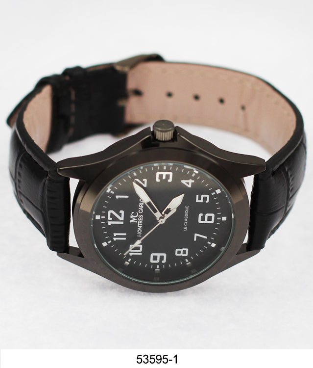 5359 - Faux Leather Band Watch