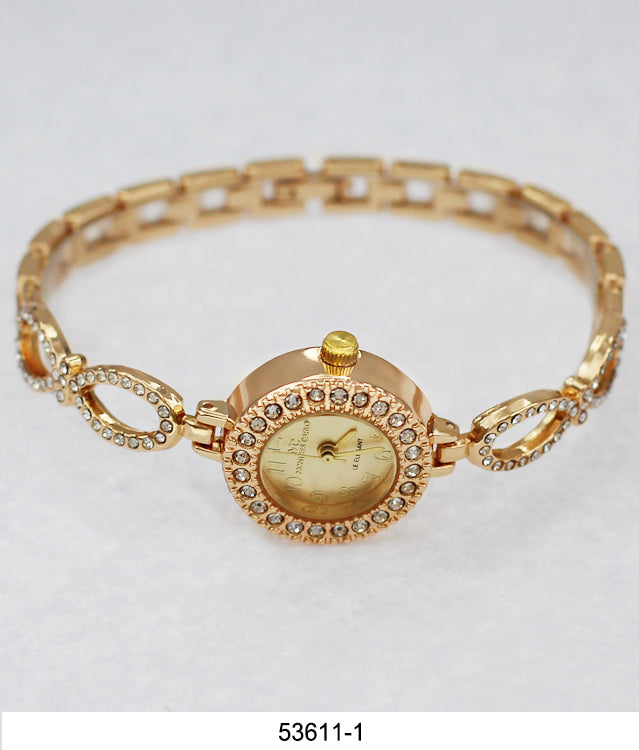 5361-JB - Montres Carlo Jewlery Gift Box with Metal Watch