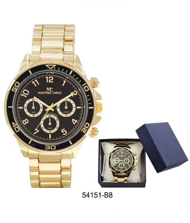 5415-B Metal Band Watch Gift Box Edition