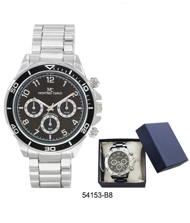 5415-B Metal Band Watch Gift Box Edition
