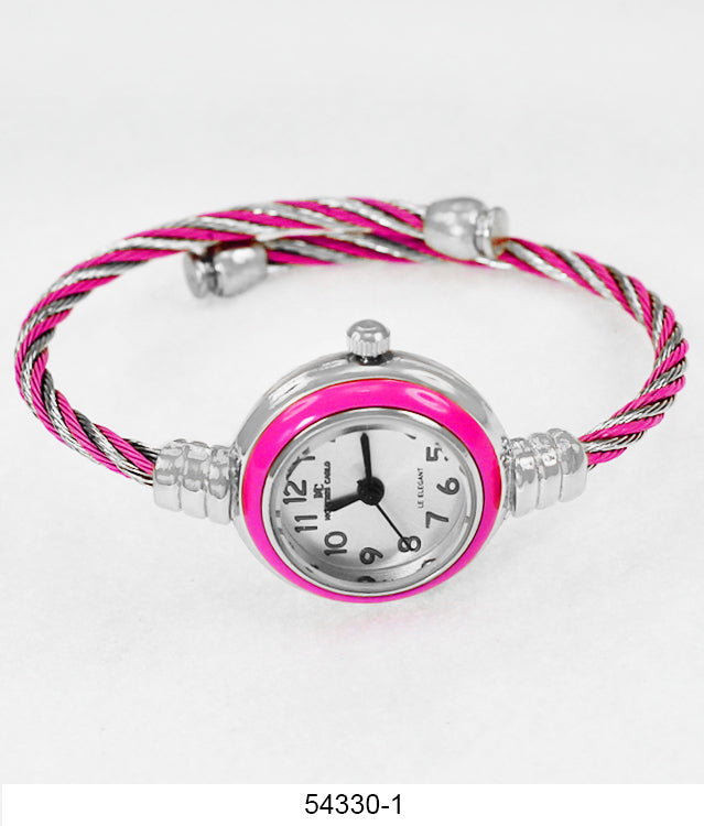 5433-Montres Carlo Wired Bangle Watch