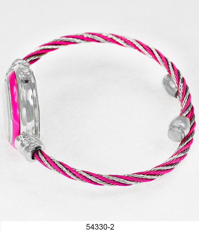 5433-Montres Carlo Wired Bangle Watch