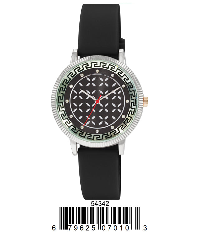 5434-Montres Carlo Silicon Band Watch