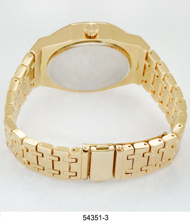 5435-Montres Carlo Metal Band Watch