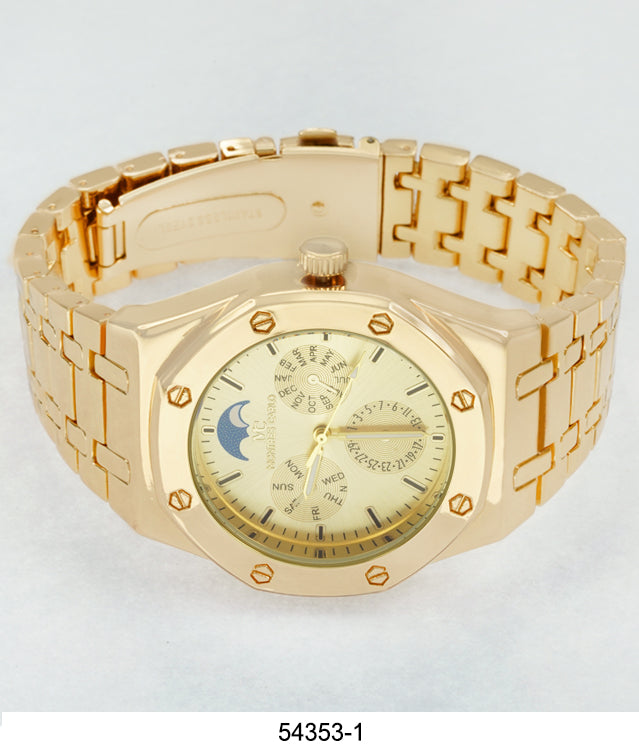 5435-Montres Carlo Metal Band Watch
