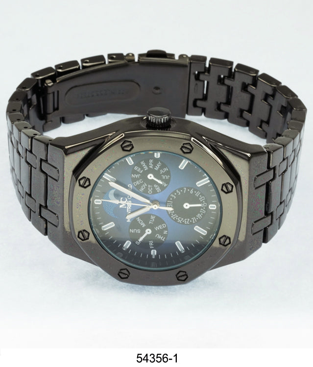 5435-Montres Carlo Metal Band Watch