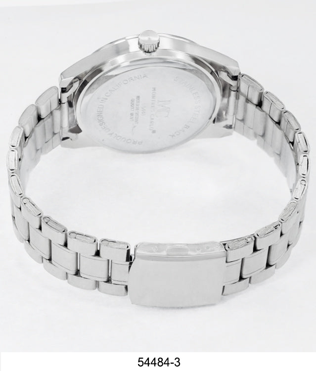 5448-Montres Carlo Metal Band Watch