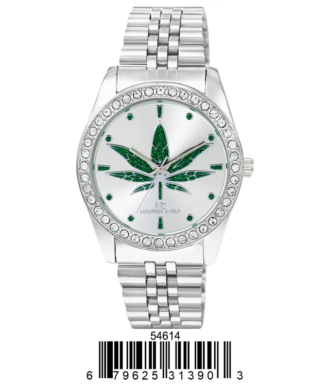 5461-Montres Carlo Metal Band Watch