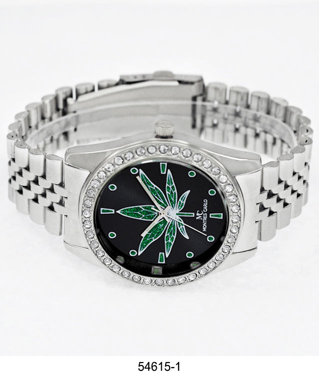5461-Montres Carlo Metal Band Watch