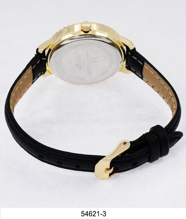 5462 - Faux Leather Band Watch