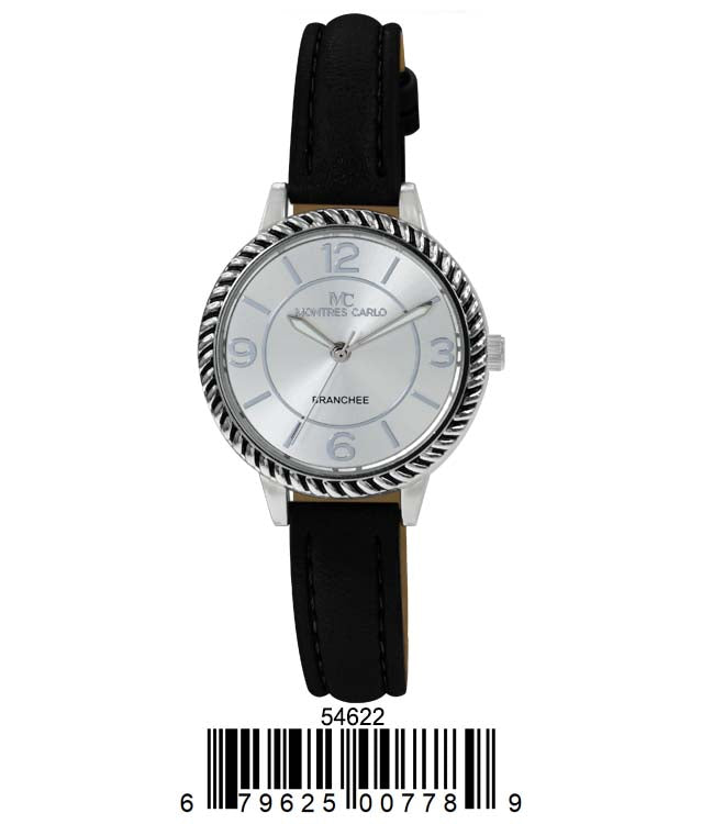 5462 - Faux Leather Band Watch