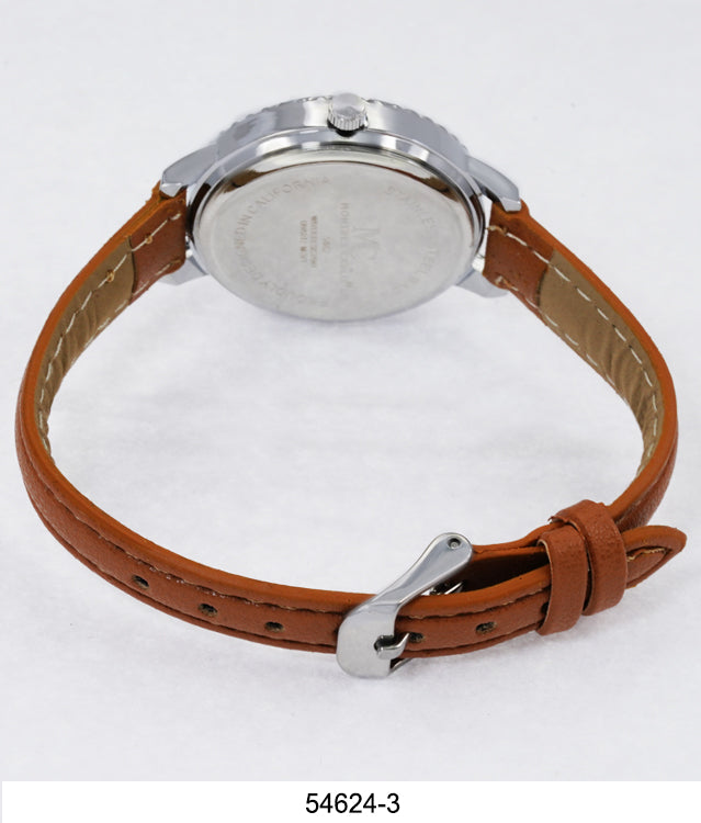 5462 - Faux Leather Band Watch
