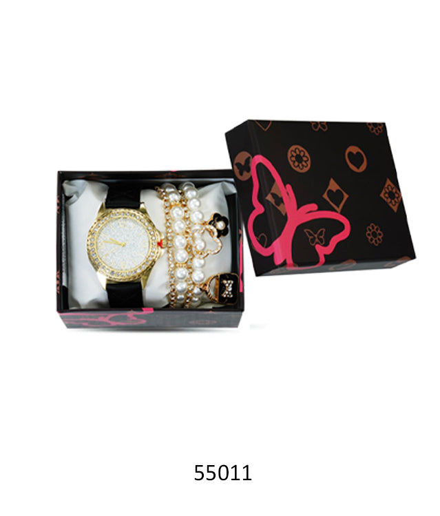 5501 - Silicon band watch Gift Box Edition