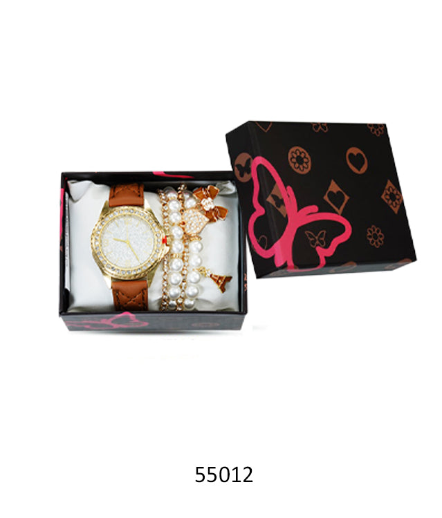 5501 - Silicon band watch Gift Box Edition