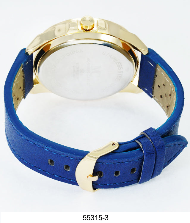5531 - Faux Leather Band Watch
