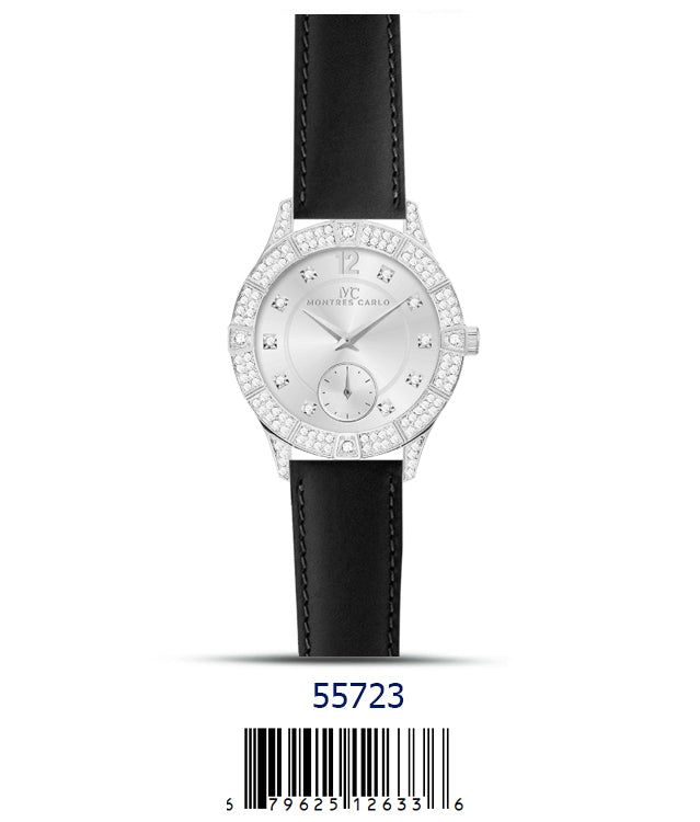 5572 - Faux Leather band watch
