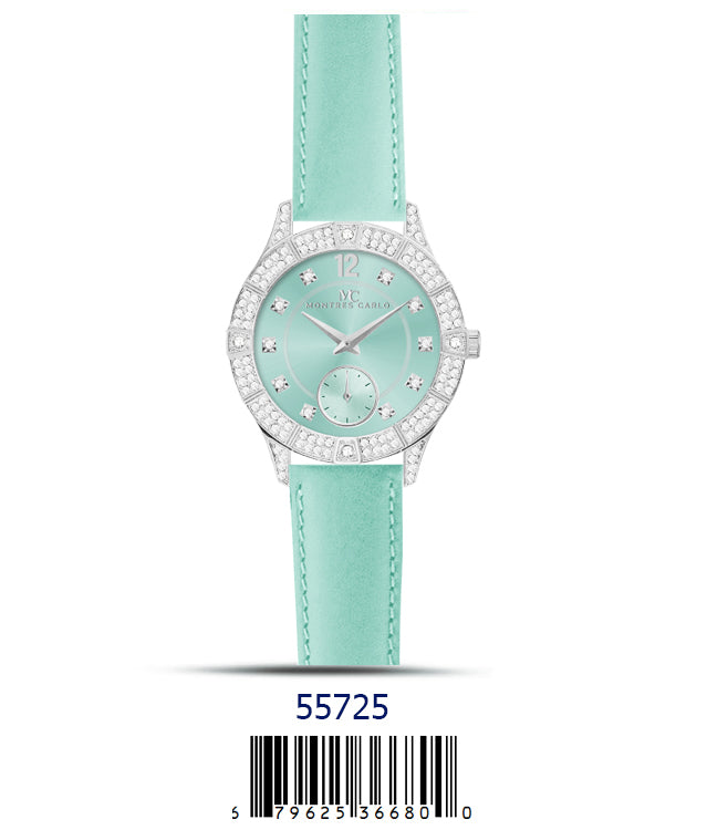 5572 - Faux Leather band watch