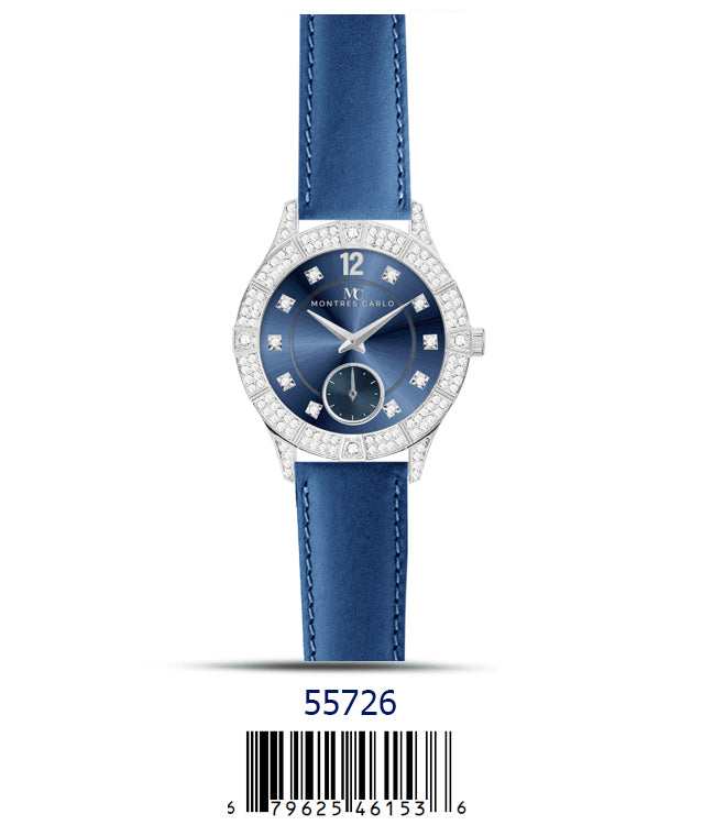 5572 - Faux Leather band watch
