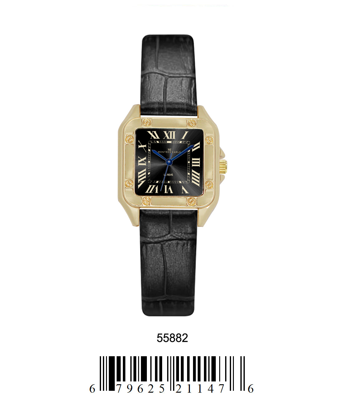 5588 - Faux Leather band watch