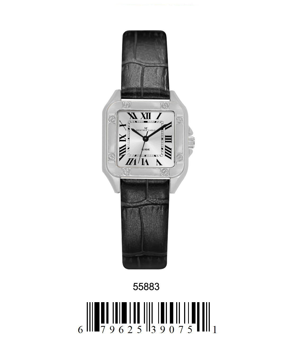 5588 - Faux Leather band watch