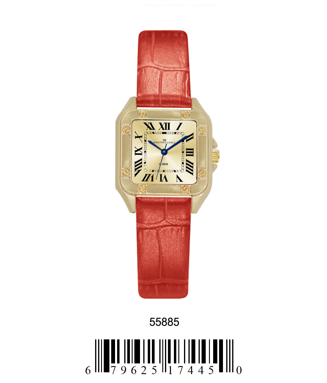 5588 - Faux Leather band watch