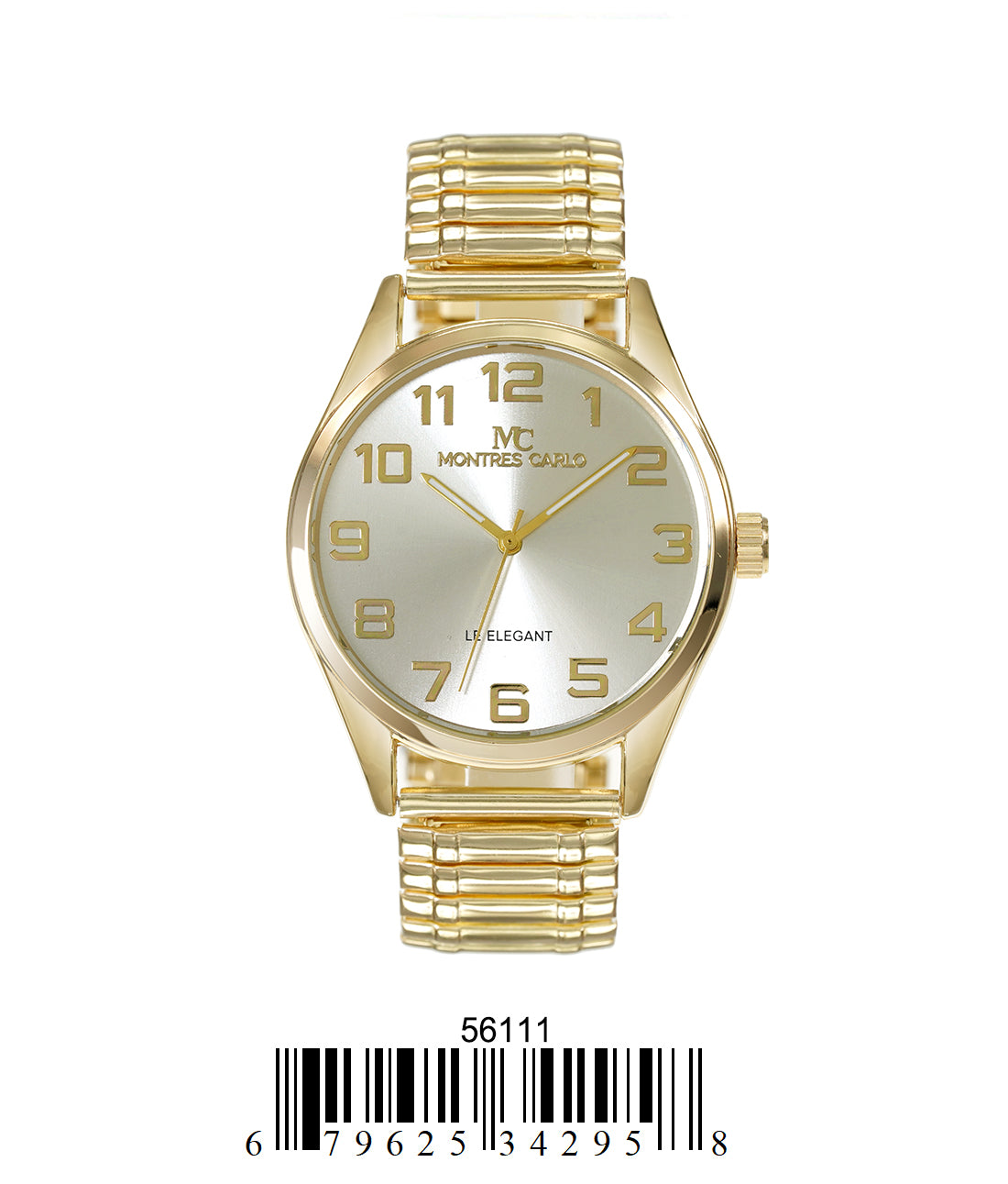 5611-Montres Carlo Metal Band Watch