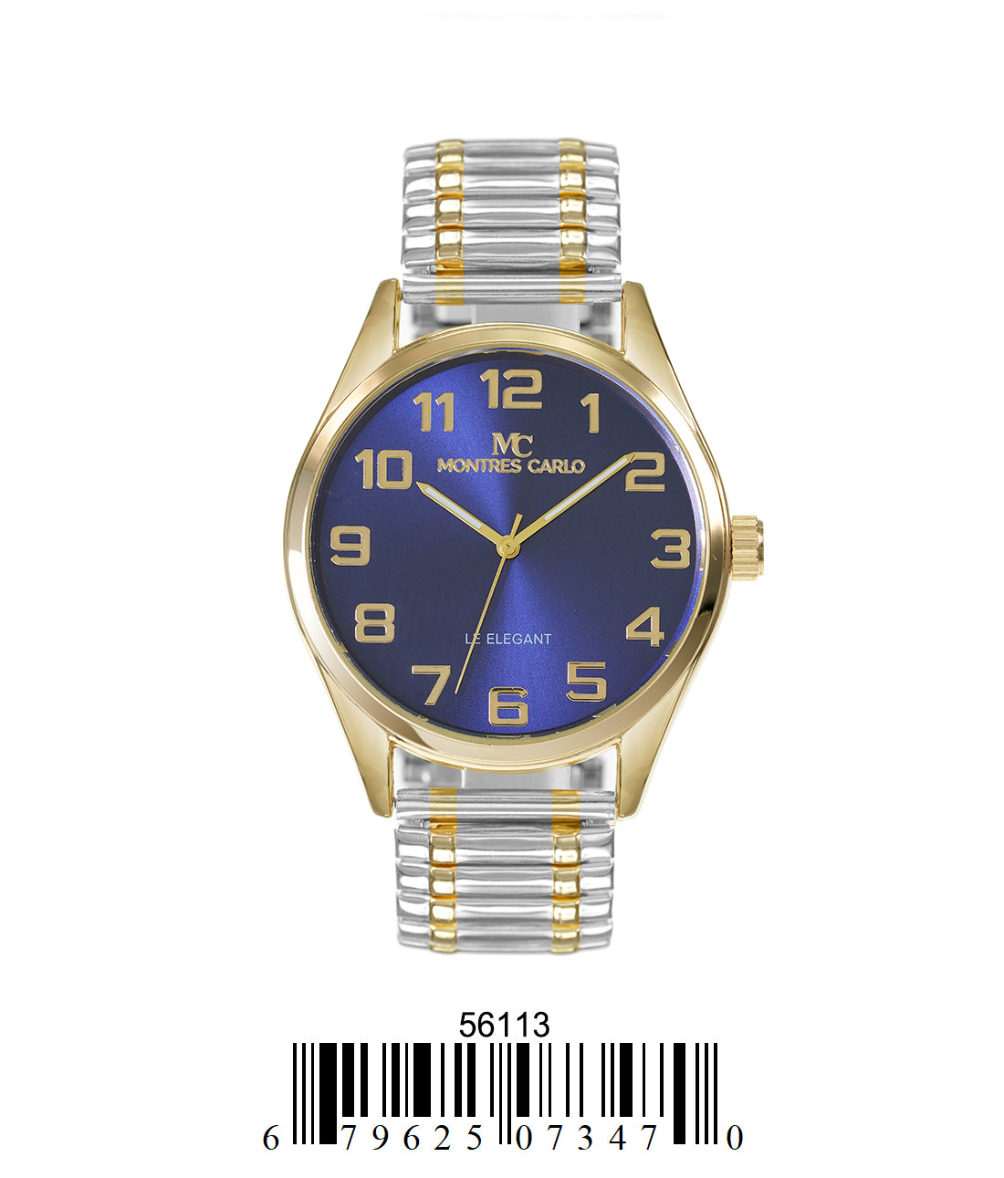 5611-Montres Carlo Metal Band Watch