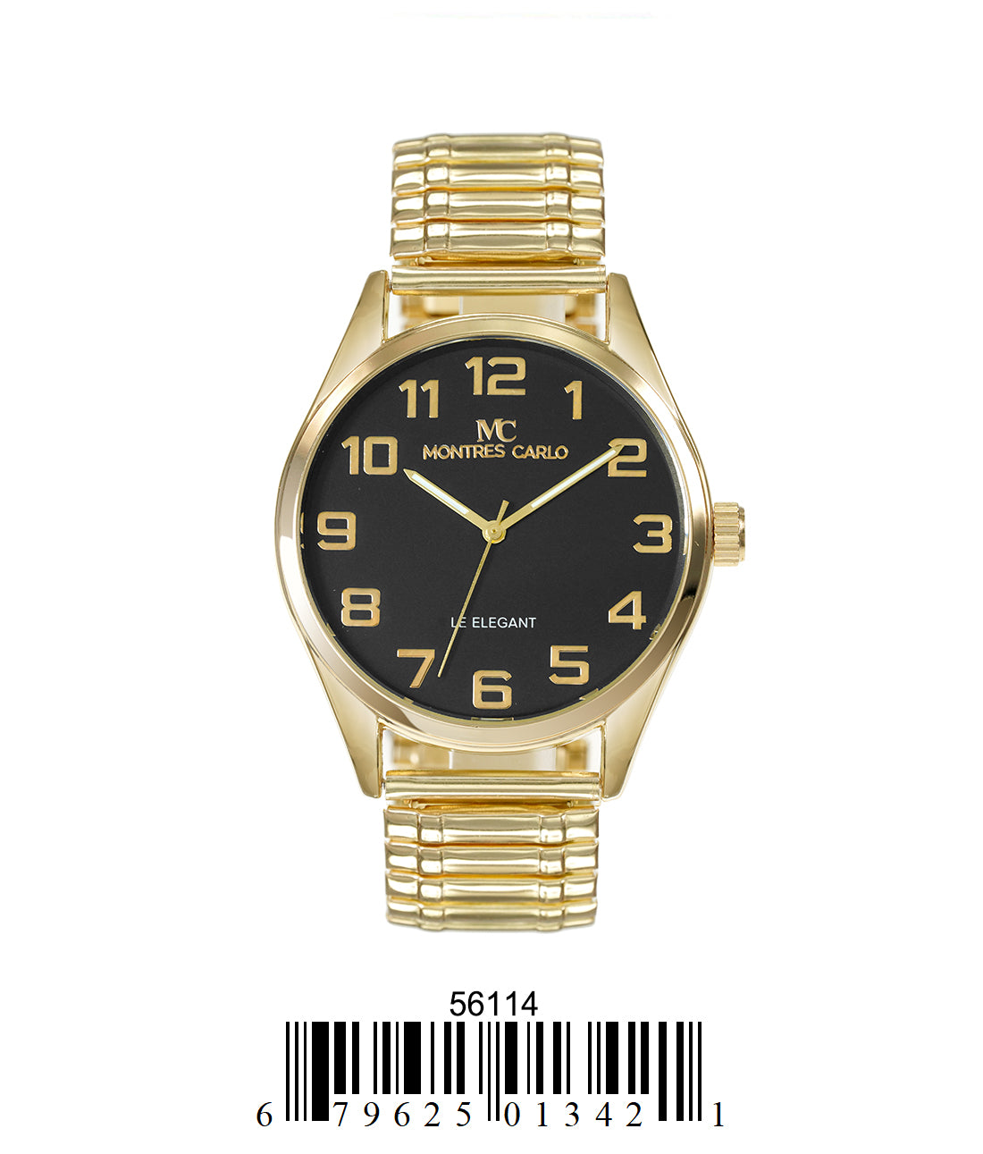 5611-Montres Carlo Metal Band Watch