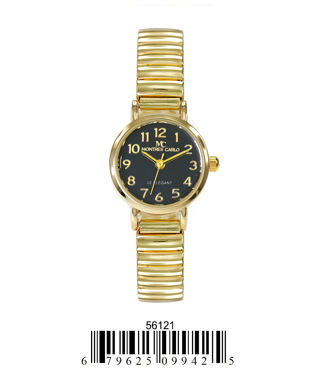 5612-Montres Carlo Flex Band Watch