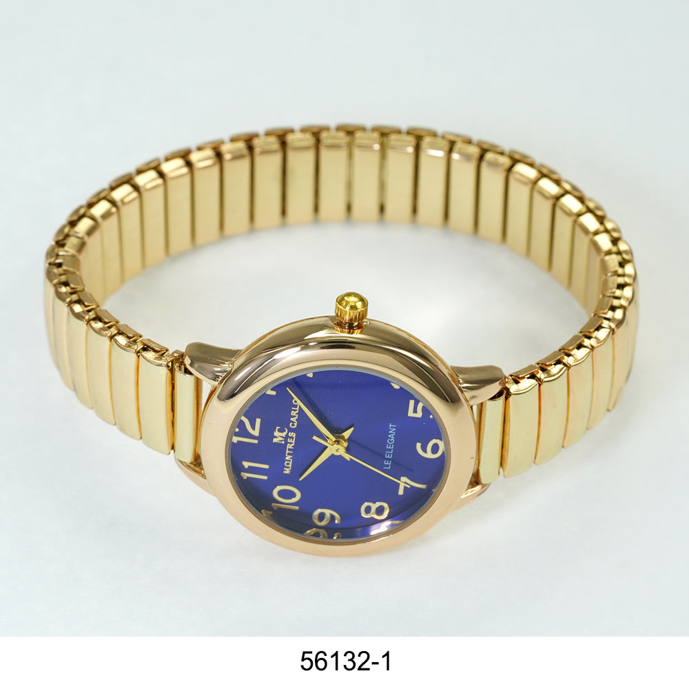 5613-Montres Carlo Flex Band Watch