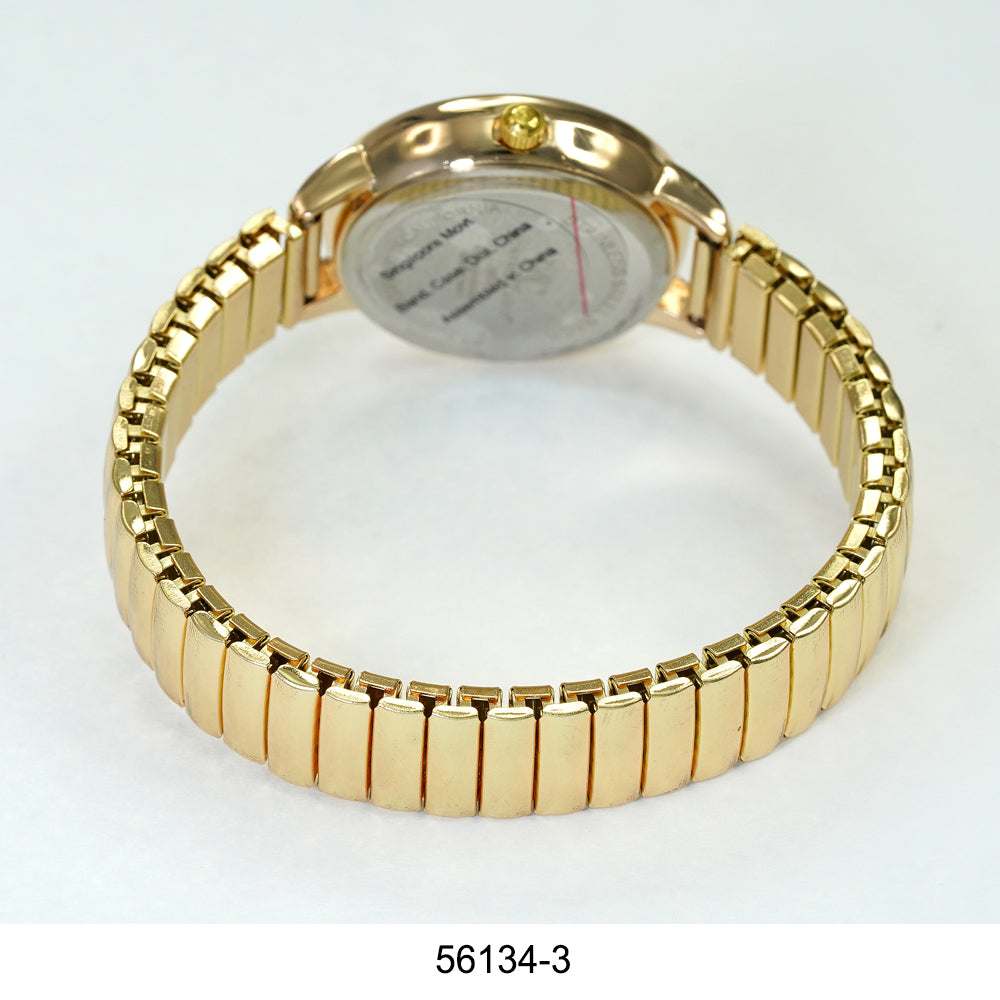 5613-Montres Carlo Flex Band Watch