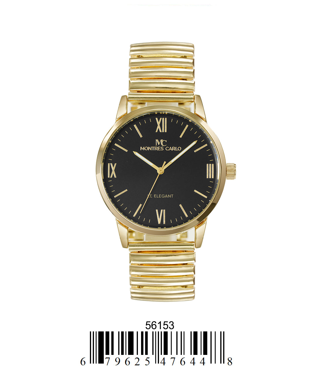 5615-Montres Carlo Metal Band Watch