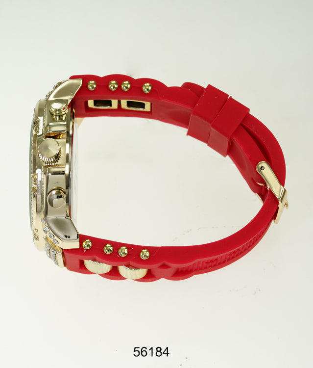 5618-Montres Carlo Silicon Band Watch