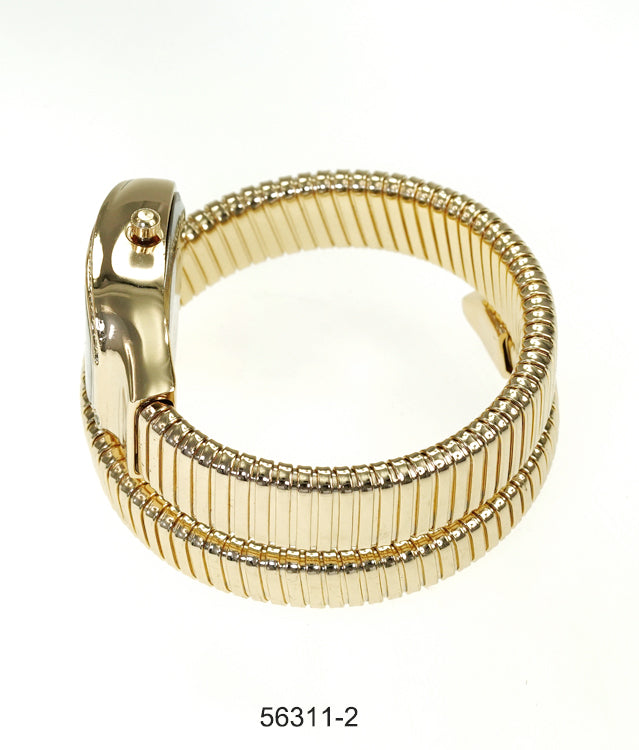 5631-Montres Carlo Metal Band Snake Watch