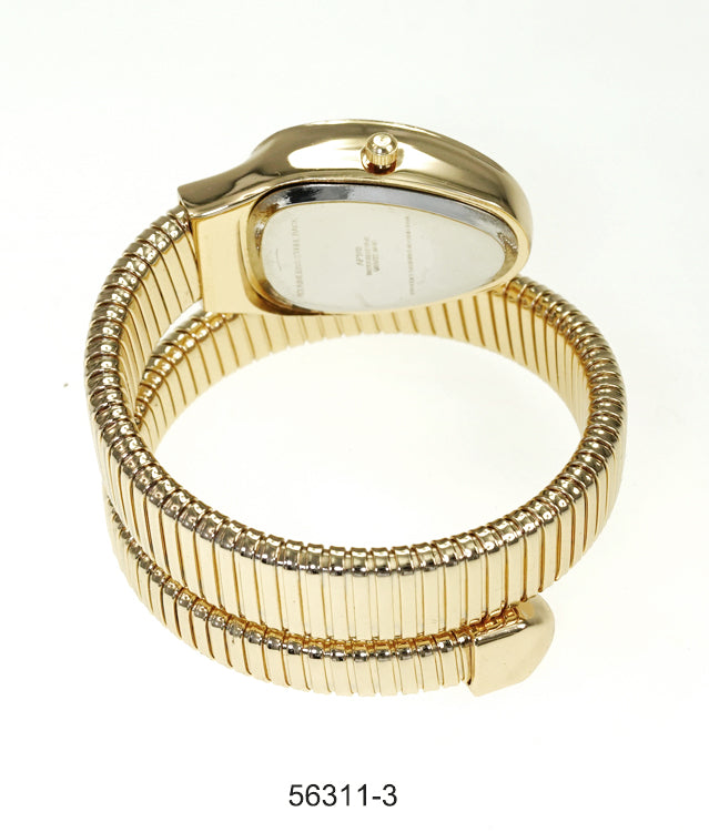 5631-Montres Carlo Metal Band Snake Watch