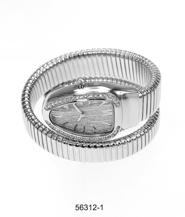 5631-Montres Carlo Metal Band Snake Watch