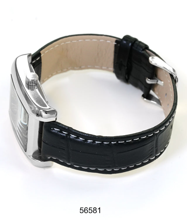 5658 - Faux Leather Band Watch