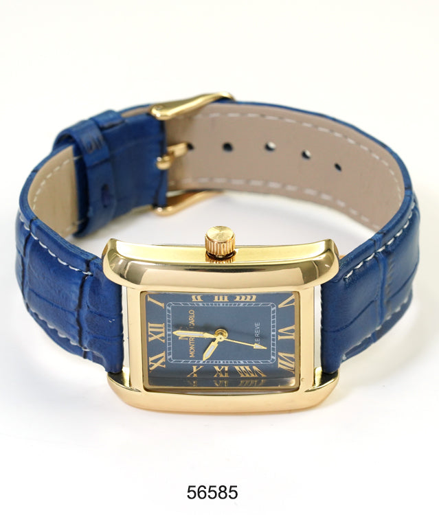5658 - Faux Leather Band Watch