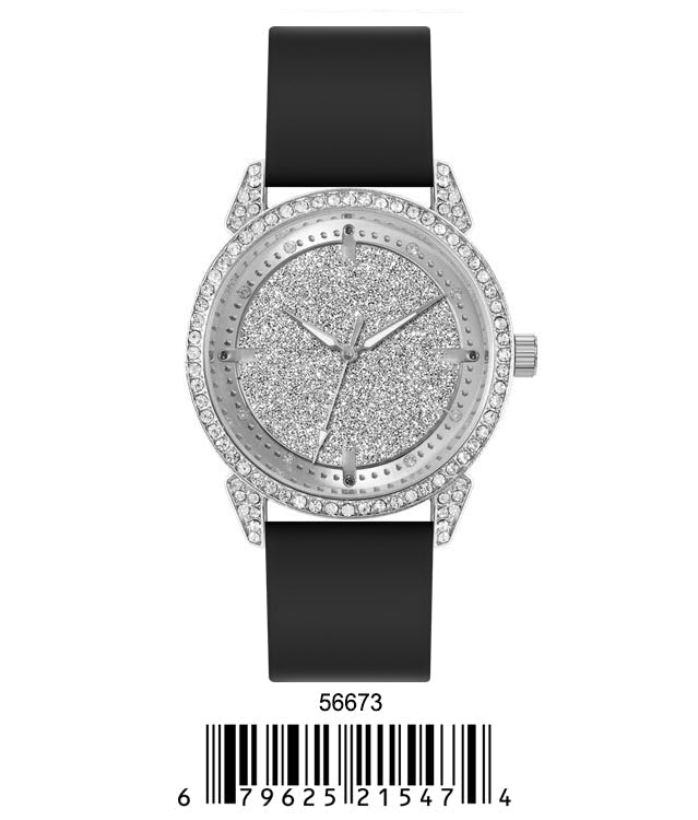 5667-Montres Carlo Silicon Band Watch